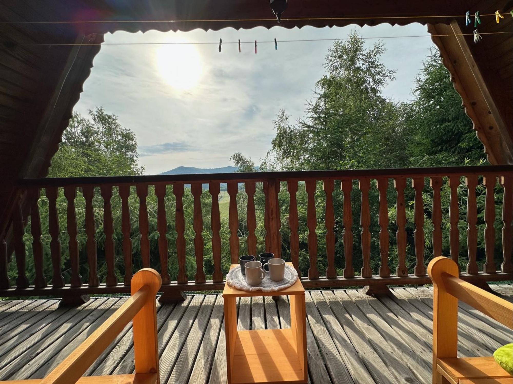Domek na górze z pięknym widokiem Bukowiec  Exterior foto